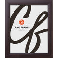 Craig Frames Contemporary, 28x33 Picture Frame, Brazilian Walnut
