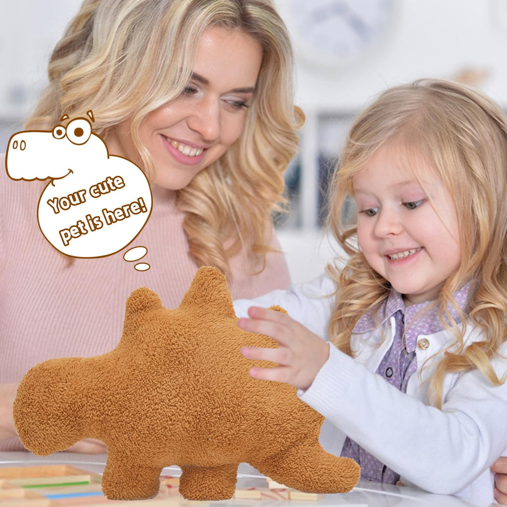 Tvvpgg Dino Nugget Plush,18 In Dino Nugget Pillow Stuffed Toy, Funny Dino Chicken Nuggets Pillow Gifts For Kids Adults Girlfrien