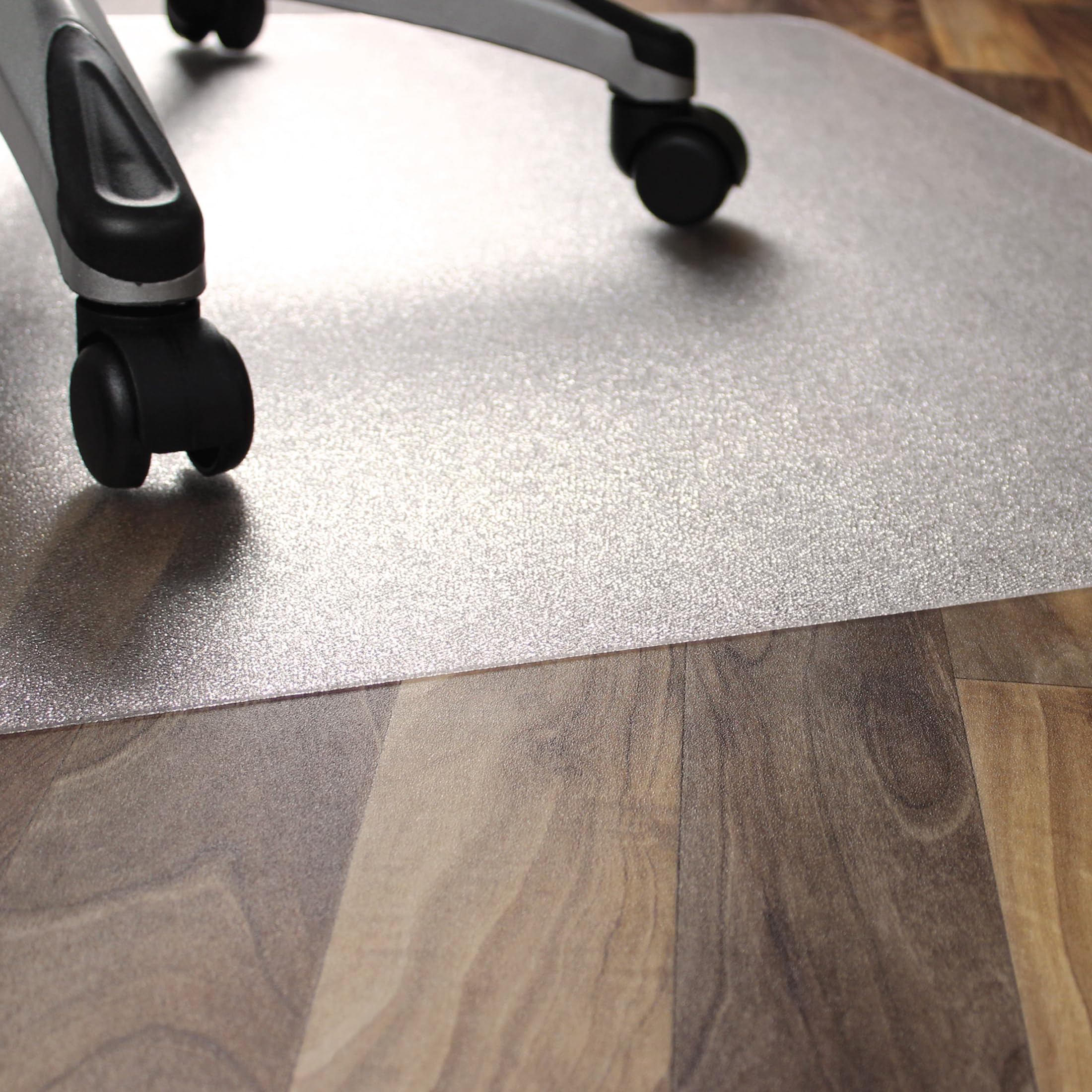 Floortex® Ecotex® BioPlus Eco Friendly Carbon Neutral Polycarbonate Chair Mat for Hard Floors - 35" x 47"
