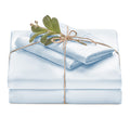 Chanasya Premium Soft Sky Blue King Bed Sheets Set 4-Piece - Percale Microfiber - Fitted Sheet Flat Sheet And Pillow Cases - Dee