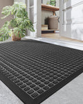 Dexi Door Mat Heavy Duty Outdoor Indoor Doormat, Stain And Fade Resistant, Non Slip Front Door Mats, Patio Entryway Floor Mat, 1
