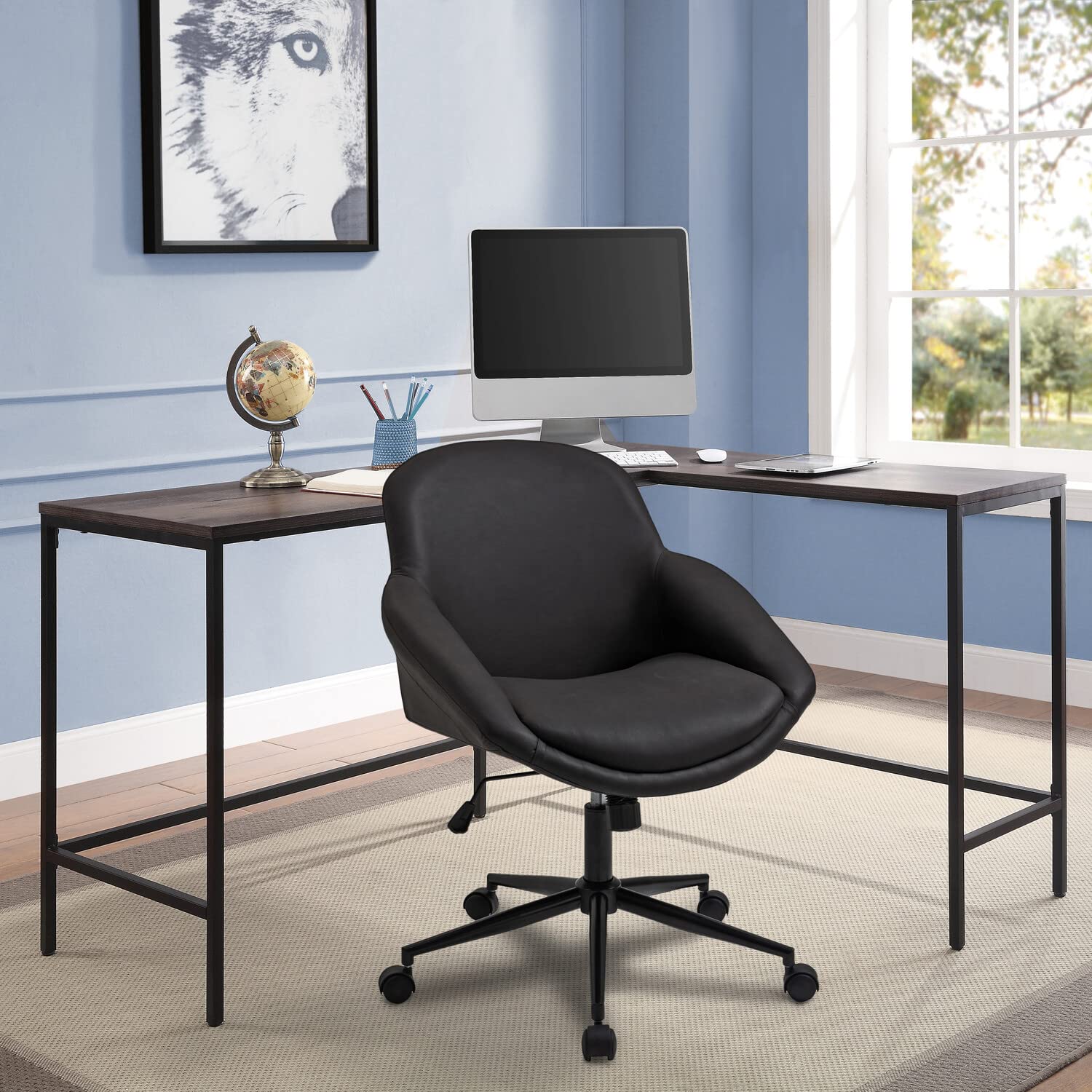 American Furniture Classics AW803 Office Chair, Black