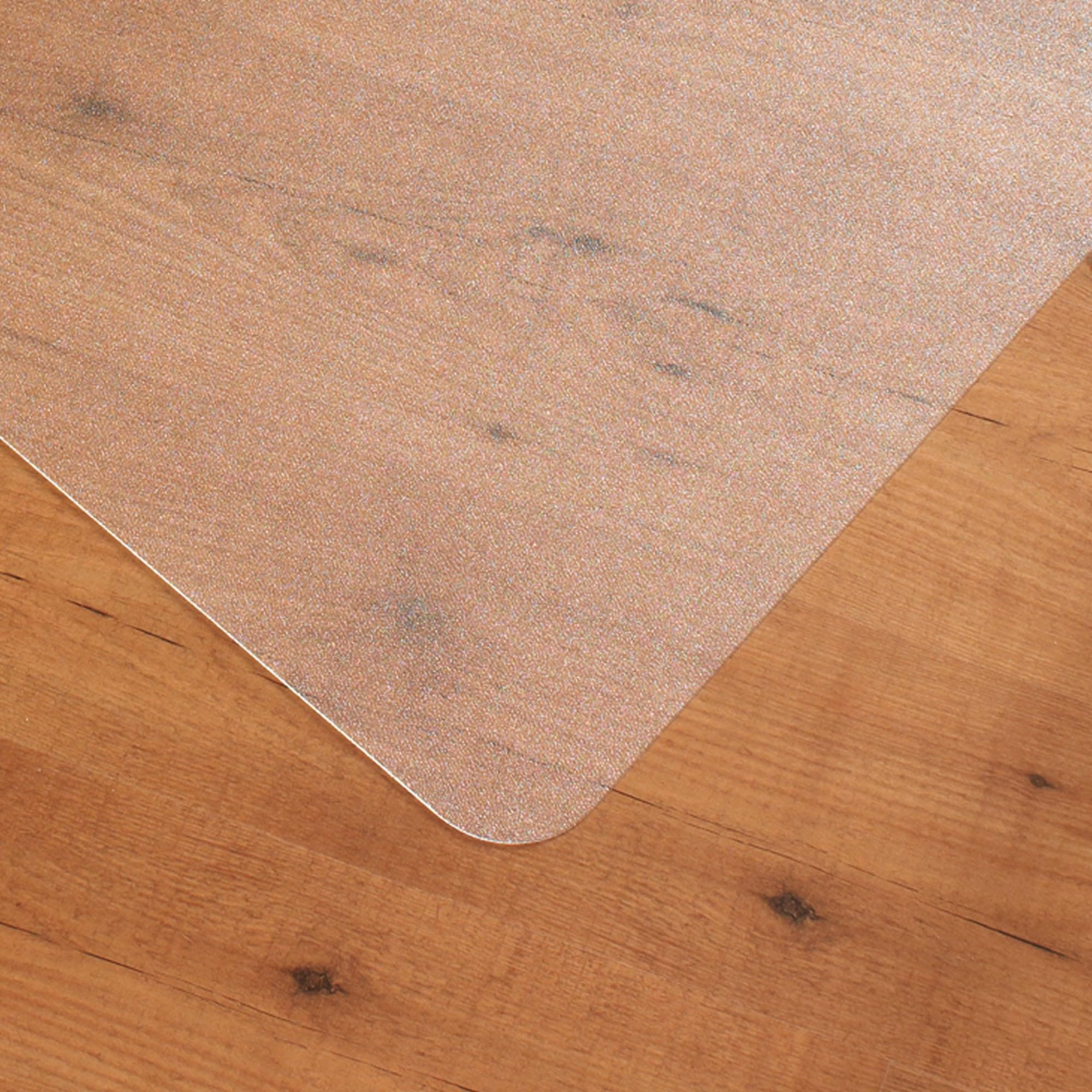 Floortex Polycarbonate Chair Mat 47" x 30" for Hard Floors, 12197519ER, Clear