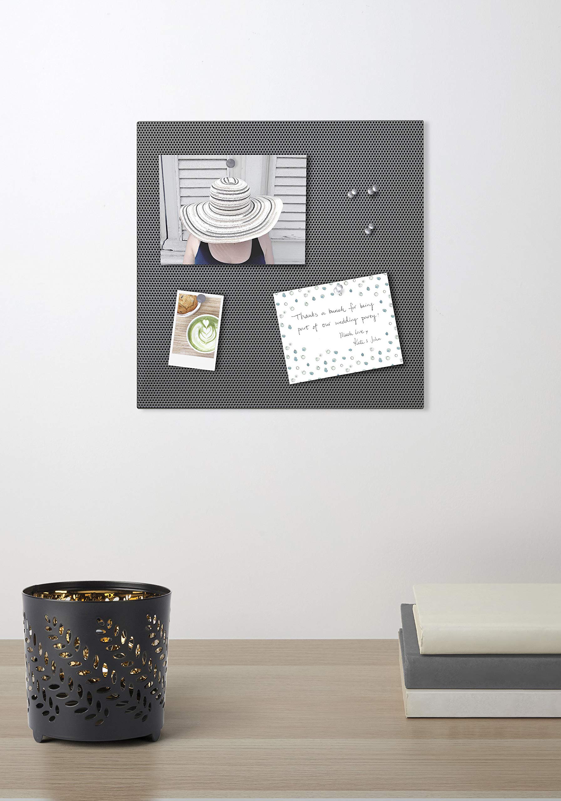 Umbra Bulletboard Bulletin Board, Charcoal