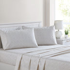 Modern Threads Printed 3-Piece Extra Soft Bedding Sheets & Pillowcase Set, Deep Pocket Up To 16 Inch Mattress Abella Twin