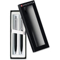 Sheaffer Sentinel Black Ballpoint Pen & 0.7Mm Pencil With Chrome Trim