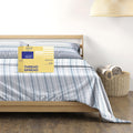 Thread Spread 100% Egyptian Cotton Printed Bed Sheets - 600 Thread Count 4 Pc Full Sheet Set, Hotel Luxury Sateen Bedsheets, 16' Deep Pocket Soft Cooling Sheets For Full Size Bed - Dotted Stripe
