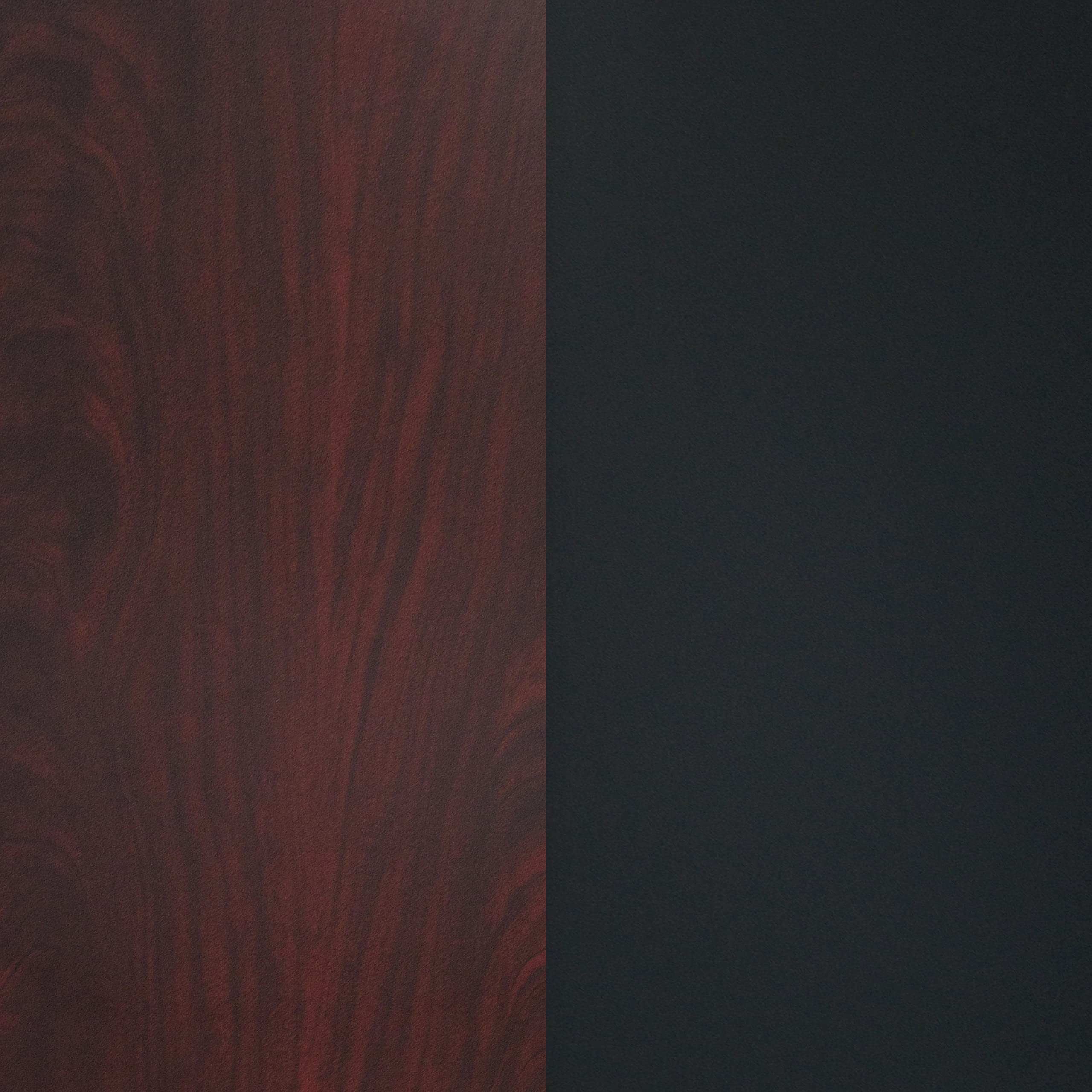Flash Furniture Glenbrook 36'' Round Table Top with Black or Mahogany Reversible Laminate Top