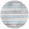 Sedona Sn10 Grey Bohemian Rug Round 4' X 4'