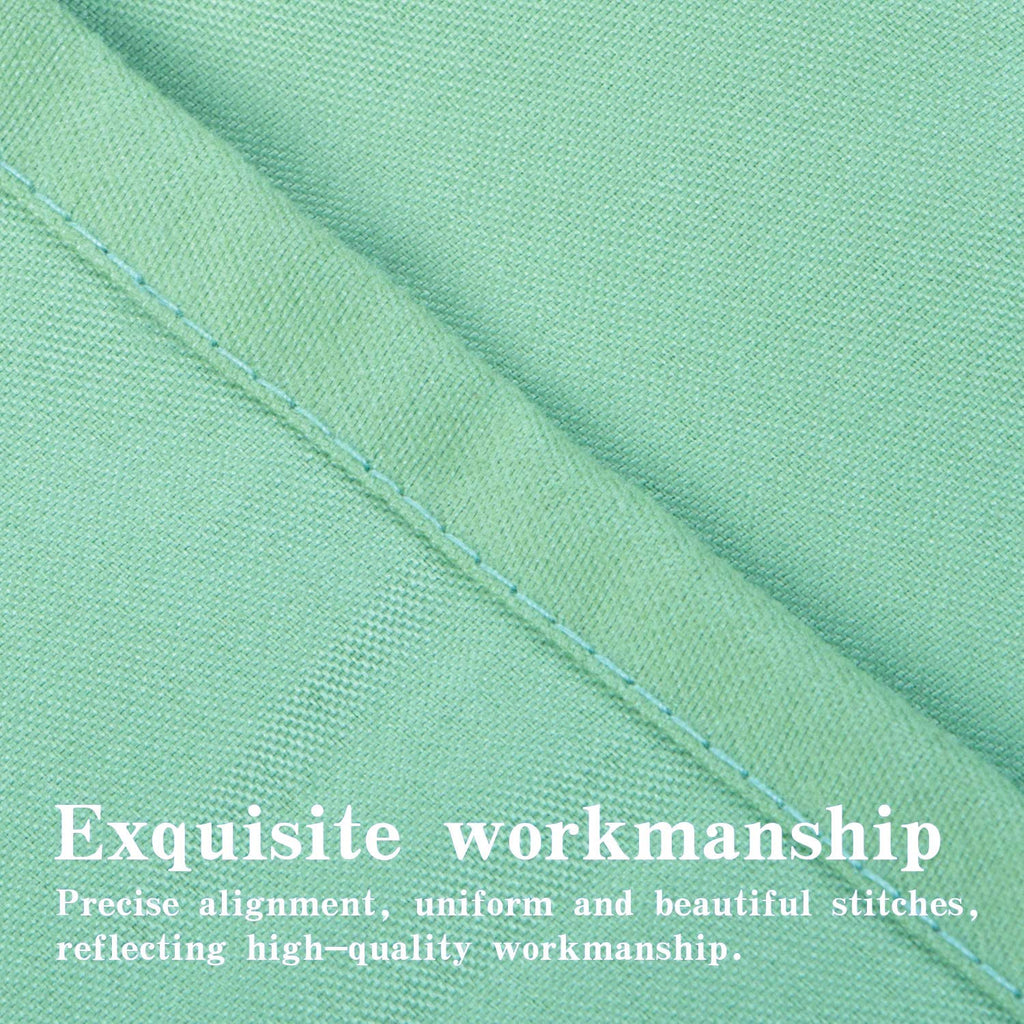 Ntbay 100% Brushed Microfiber Queen Pillow Shams Set Of 2, Super Soft And Cozy, Wrinkle, Fade, Stain Resistant 20X30 Inches Oxford Pillowcases, Sea Green