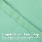 Ntbay 100% Brushed Microfiber Queen Pillow Shams Set Of 2, Super Soft And Cozy, Wrinkle, Fade, Stain Resistant 20X30 Inches Oxford Pillowcases, Sea Green
