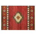 Phoenix Ph4 Red Southwestern Rug Rectangle 9' X 12'