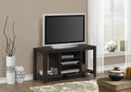 Monarch Specialties Cappuccino TV Console, 48-Inch