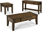 Intercon Kona Sofa Table, 49 x 18 x 30", Rasin