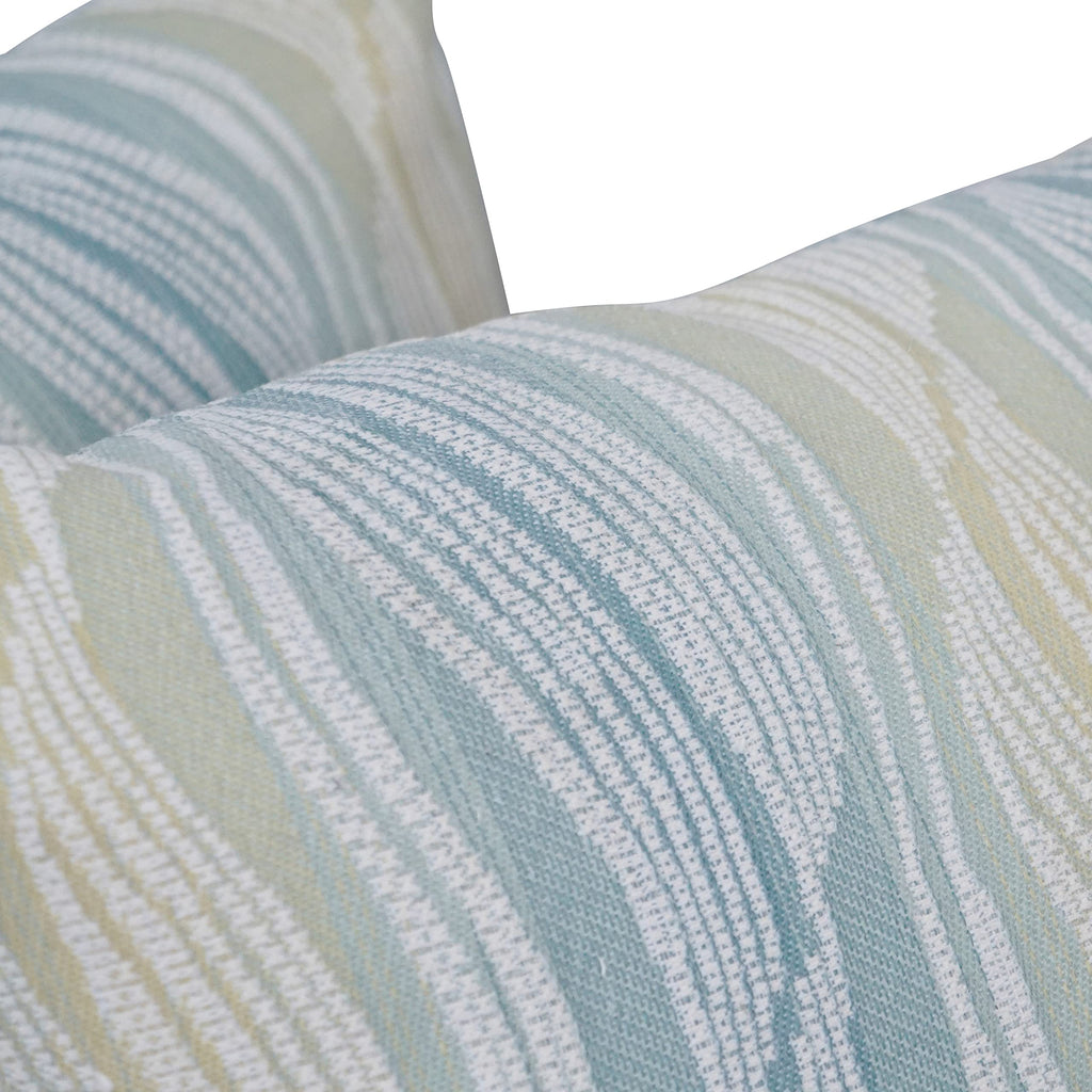 Blazing Needles Square Polyester Jacquard Throw Pillow, 17", Clove Seagla