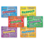 Trend Enterprises, Inc. T-A67913 Character Choices Argus Posters Combo Pack, 6 Pieces
