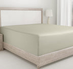 California Design Den Fitted Sheet King Size, Deep Pocket Soft 400 Thread Count 100% Cotton, No Pop-Off Elastic, Durable Sateen