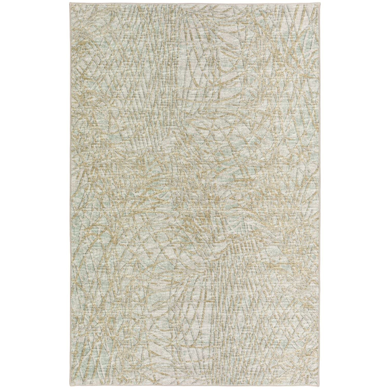 Winslow Wl2 Green Transitional Rug Rectangle 9' X 12'