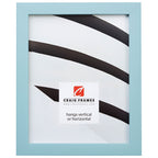 Craig Frames Confetti, Modern Light Blue Picture Frame, 10 x 13 Inch