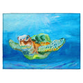 Harbor Ha3 Blue Coastal Rug Rectangle 8' X 10'