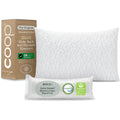 Coop Home Goods Original Adjustable Pillow, Queen Size Bed Pillows For Sleeping, Cross Cut Memory Foam Pillows - Medium Firm Bac