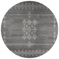 Sedona Sn3 Grey Transitional Rug Round 8' X 8'