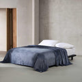 Calvin Klein - Twin Blanket, Soft Plush Bedding, Medium Weight Bed Blanket (Slate Blue, Twin)