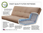 Kodiak Futons Lodge Futon, Oregon Trail Java