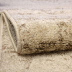 Unique Loom Del Mar Collection Area Rug - Lucille (2'X 8' Runner, Bone Beige)