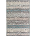 Winslow Wl4 Grey Transitional Rug Rectangle 10' X 14'