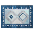 Phoenix Ph2 Blue Southwestern Rug Rectangle 3' X 5'