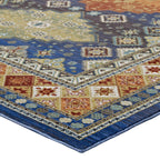 Modway Atzi Distressed Southwestern Diamond Floral Area Rug, 4X6, Multicolored
