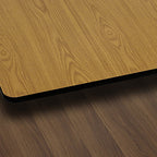 Flash Furniture Glenbrook 24'' x 42'' Rectangular Table Top with Natural or Walnut Reversible Laminate Top