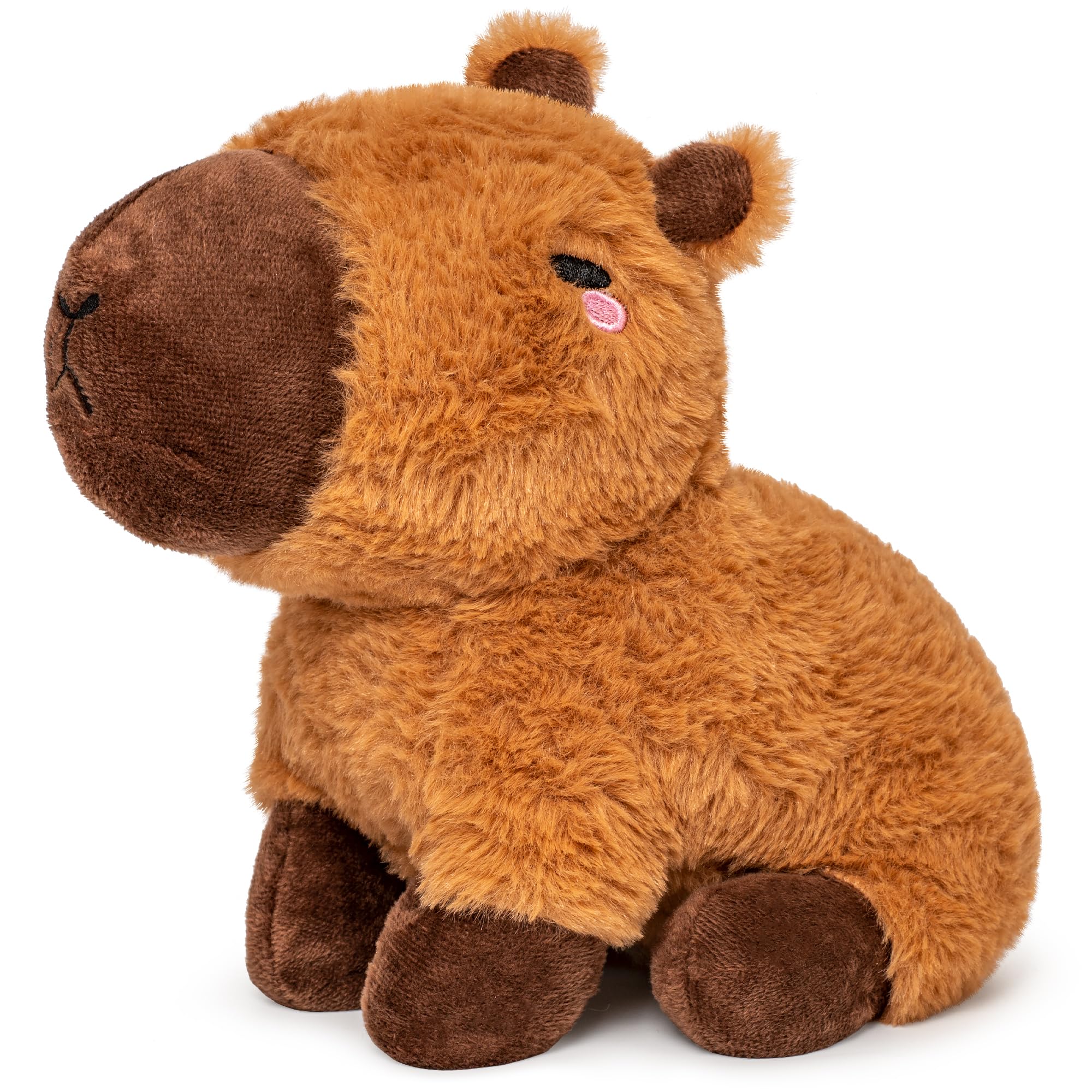 Capybara Microwavable Unscented 1.5 Lbs Heating Pad For Women And Kids - Cute Soft Cozy Pillow Plush Heatable Warm Stuffed Anima