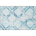 Sedona Sn15 Blue Transitional Rug Rectangle 3' X 5'