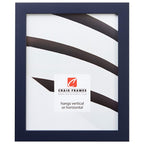 Craig Frames Confetti, 18x24 Picture Frame, Navy Blue