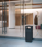 Safco Product Modern Resi Free Standing Coat, Bag, Hat Rack Tree. Modern Styling With Secure Arms And Sturdy Base