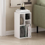Furinno Daly 3-Cube Irregular Cubes Bookcase, Bookshelf, Storage Organizer, White