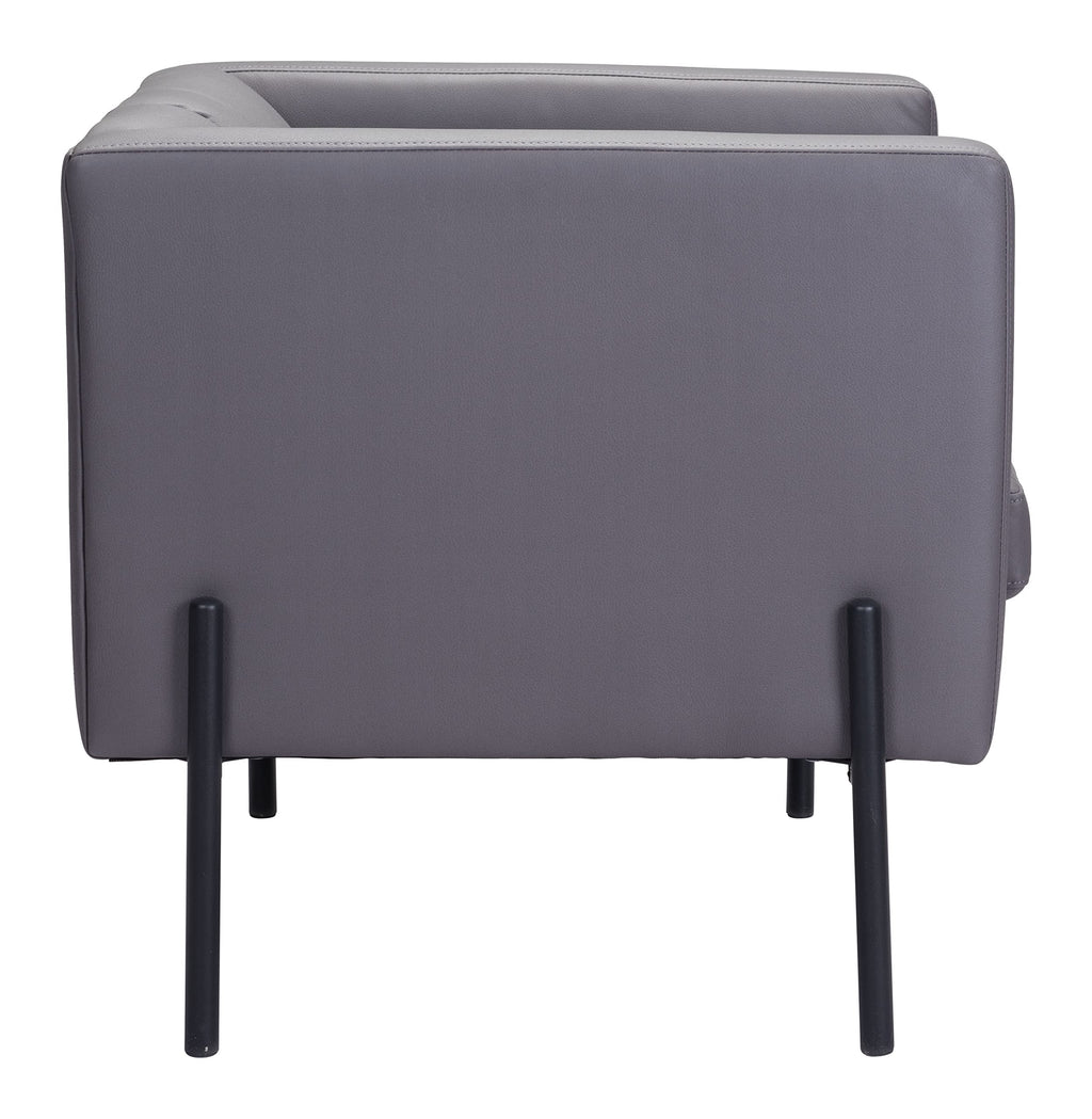 Zuo Jess Accent Chair Gray