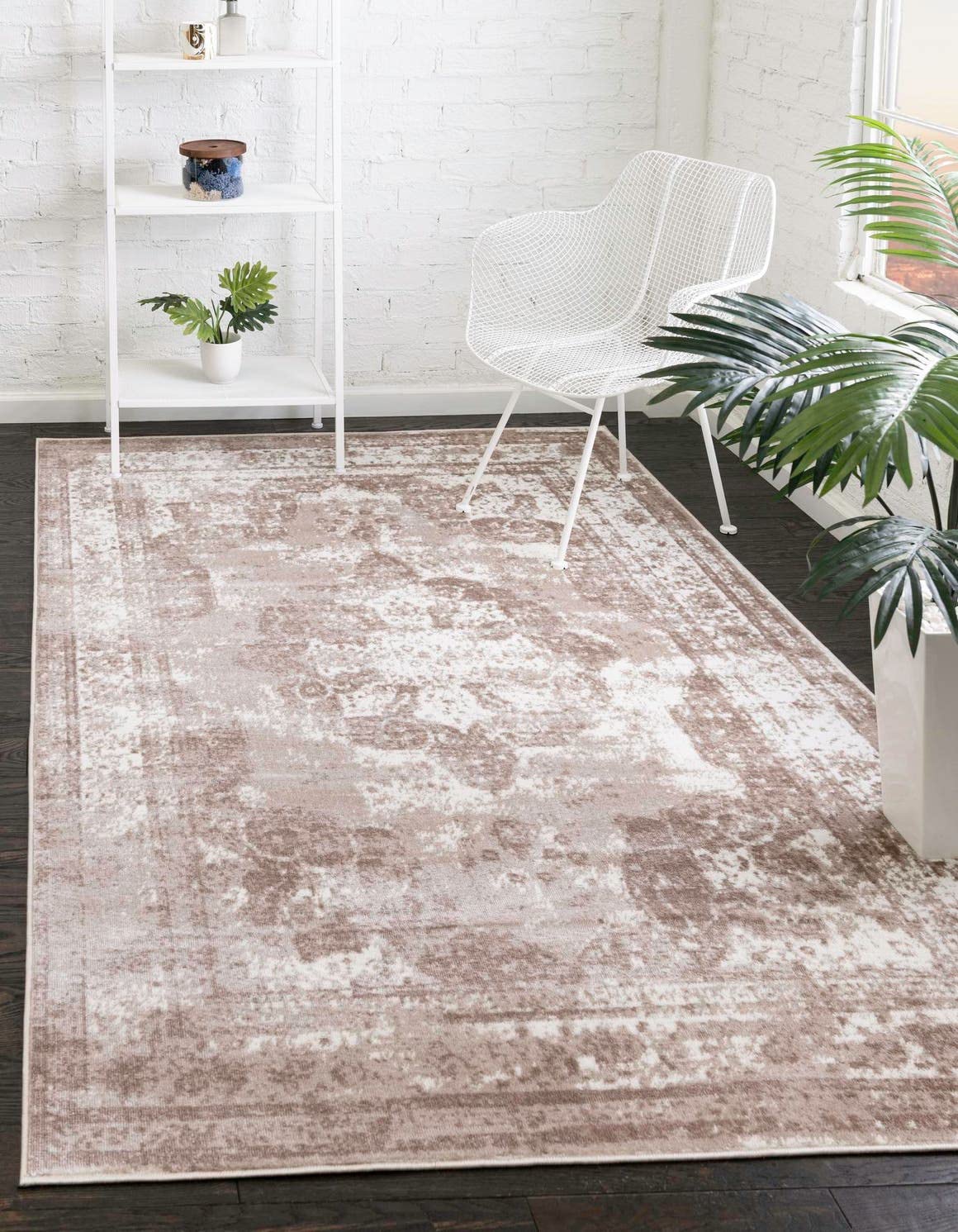 Unique Loom Sofia Collection Area Rug - Salle Garnier (10 x 13 Rectangle, Beige/ Ivory)