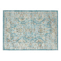 Marbella Mb5 Blue Traditional Rug Rectangle 9' X 12'