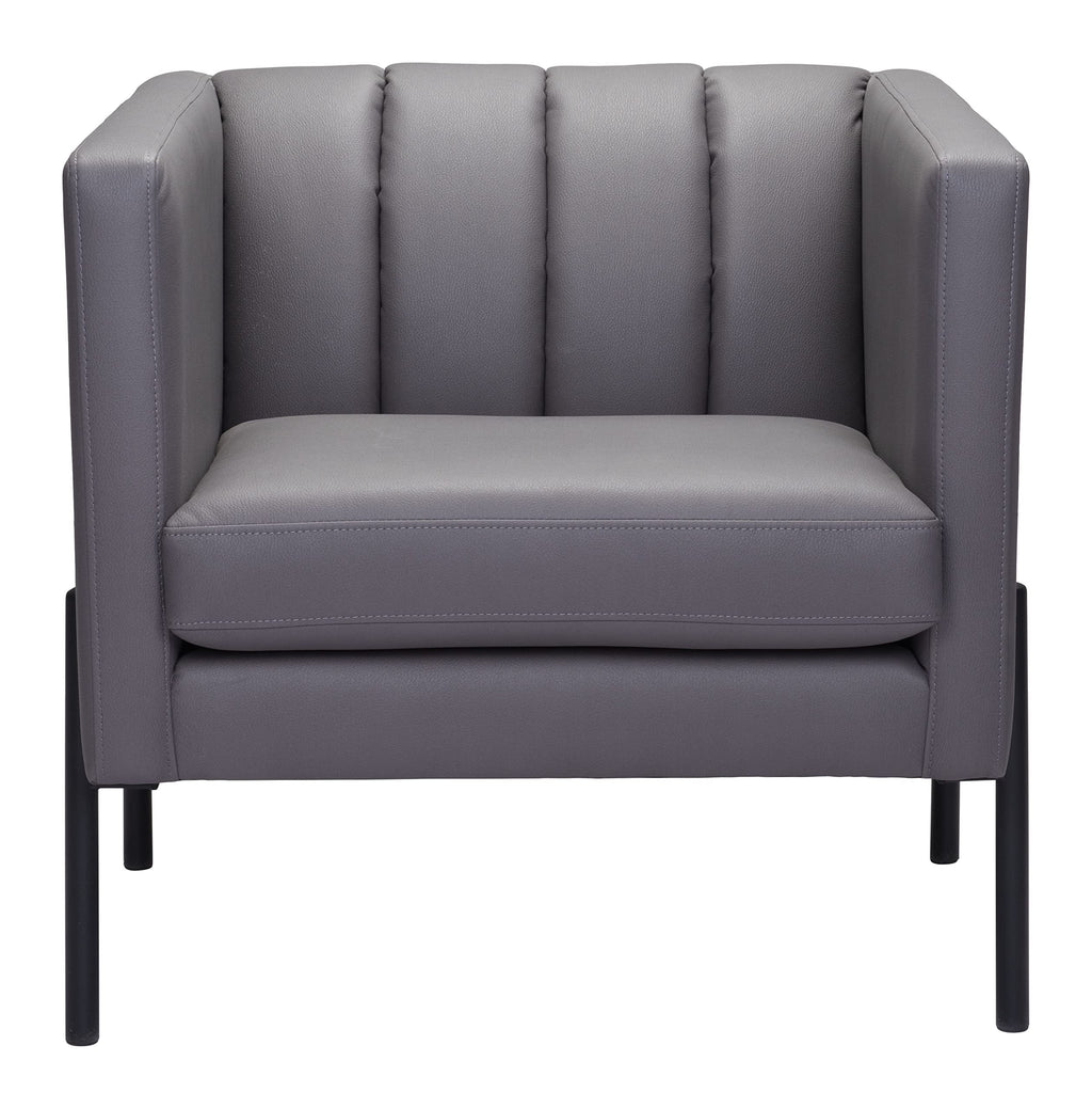Zuo Jess Accent Chair Gray