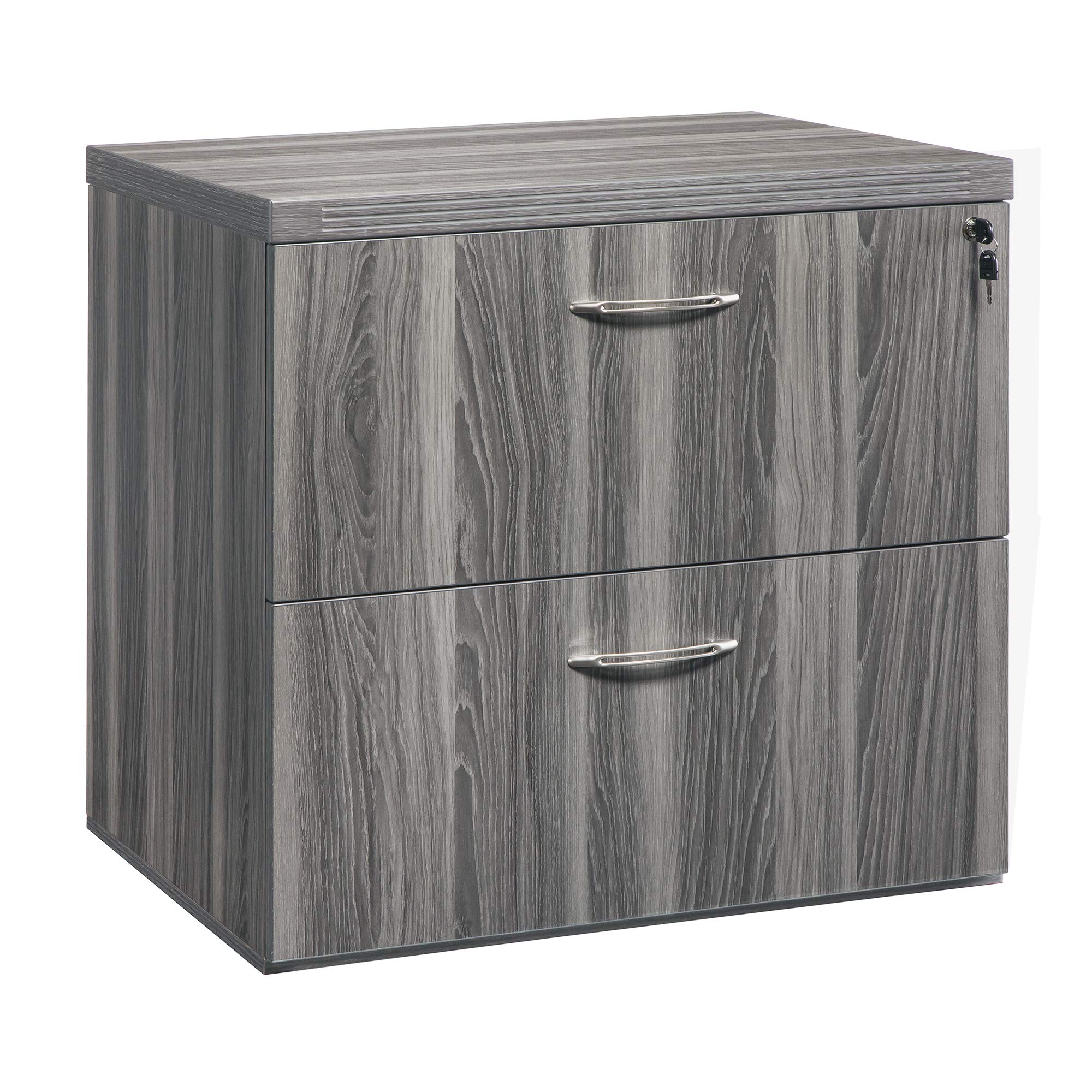 Safco Mayline AFLF36LGS Aberdeen File Cabinet, 36", Gray Steel Laminate