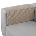 Foxdecor Large Couch Arm Covers, Backrest Covers Headrest Cover for Couch, Anti-Slip Sofa Seat Protectors Sofa Arm Protector Set