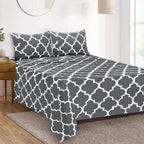 Mejoroom Full Bed Sheet Set - Super Soft Brushed Microfiber 1800 Thread Count Full Sheets With 16 Inch Deep Pocket - Wrinkle Fre