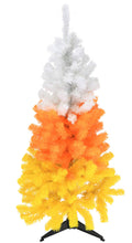 Tree Buddees White Orange and Yellow Candy Corn Halloween Tree (4 Foot)