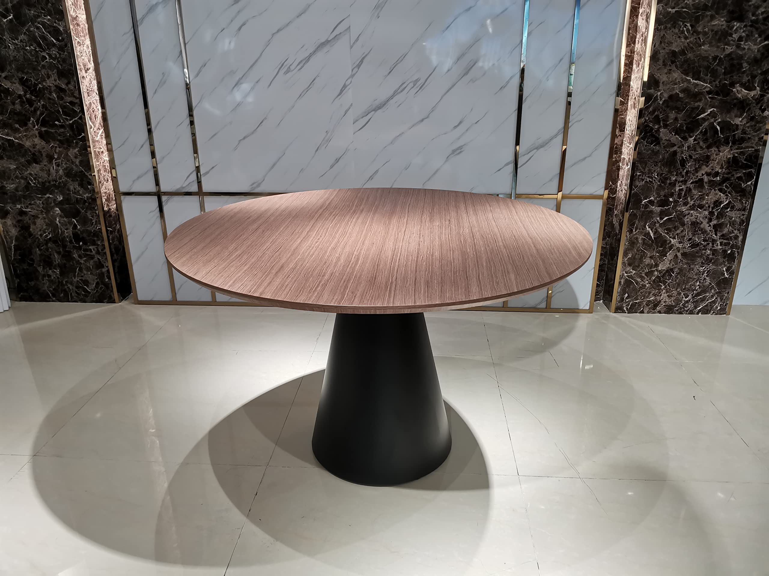 Neos Modern Furniture T335WN-48 Dining Table, Walnut