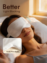 [White] SilkSilky  Eye Mask 004