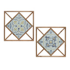 Metal Wall Tile (Set of 2)