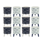 Decorative Pot w/Legs (Set of 12)